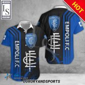 Empoli FC Black Blue Hawaiian Shirt