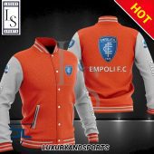 Empoli FC Orange White Baseball Jacket