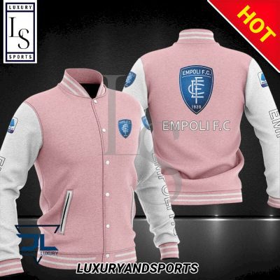 Empoli FC Pink White Baseball Jacket