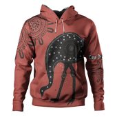 Australia Emu Aboriginal Custom Hoodie - Emu Dreamtime Hoodie