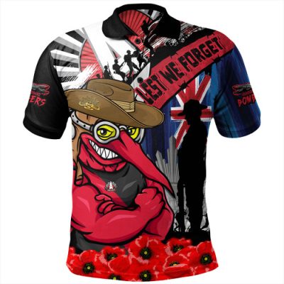 Essendon Polo Shirt Anzac Day Honor United In Spirit