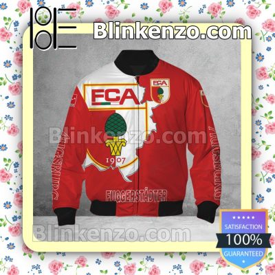 FC Augsburg Red Bomber Jacket