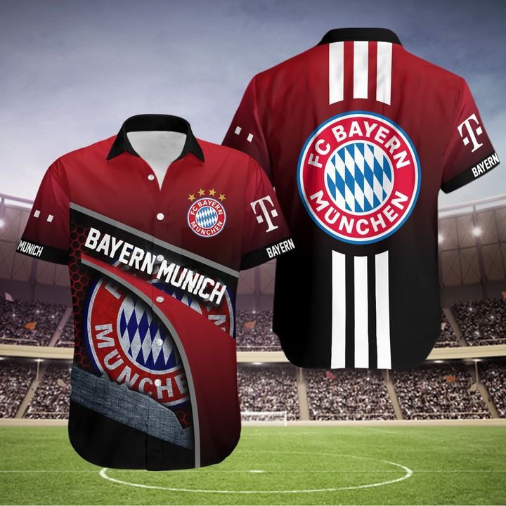 Bayern Munich Dark Red Limited Hawaiian Shirt Bayern Munich Dark Red Limited Hawaiian Shirt