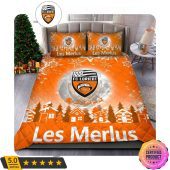 FC Lorient Logo Xmas Bedding Set