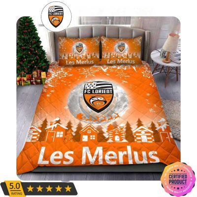 FC Lorient Logo Xmas Bedding Set