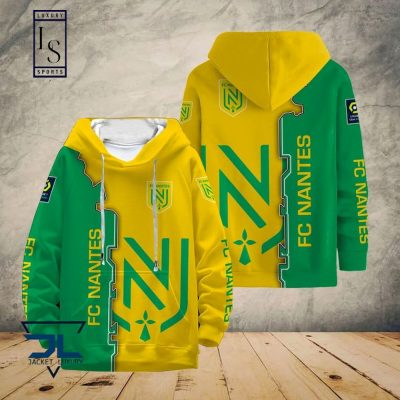 FC Nantes Yellow Green Pullover Hoodie