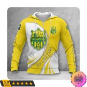 FC Nantes Yellow Xmas Bedding Set