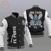 FC Porto Black One Team Baseball Jacket