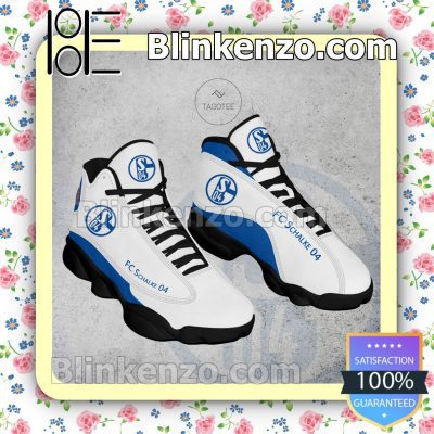 FC Schalke 04 White Air Jordan 13 Shoes