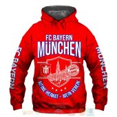 Bayern Munich Red Mia San Mia Pullover Hoodie
