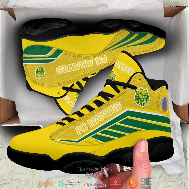 FC Nantes Yellow Green Air Jordan 13 Shoes FC Nantes Yellow Green Air Jordan 13 Shoes