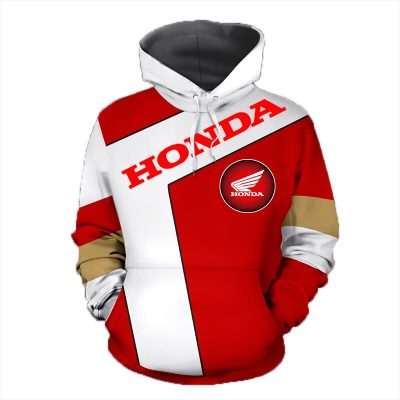 Honda Motorcycles Logo Pullover Hoodie