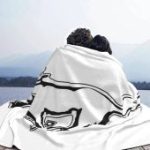 Ford Mustang White Fleece Blanket 4.jpg - demo10