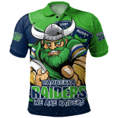 Canberra Raiders Polo Shirt Battle For Glory Rugby Finals Edition