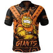GWS GIANTS Polo Shirt Ripped Legacy Of The Game