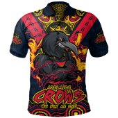 Adelaide Crows Polo Shirt Ripped Legacy of the Game
