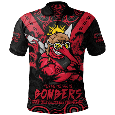 Essendon Polo Shirt Ripped Legacy Of The Game