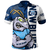 New South Wales Blues Polo Shirt Blue Blooded Spirit Blues Legacy