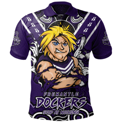 Fremantle Polo Shirt Ripped Legacy Of The Game