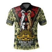 Anzac Day Polo Shirt - Australian Army Camo Patterns