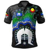 Indigenous Australian Aboriginal Polo Shirt Naidoc Week Echo Of Ancestors