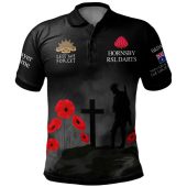 Australia Anzac Polo Shirt - Australia Remember Ver2