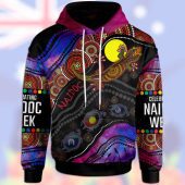 Australia Naidoc Week Custom Hoodie - Heal Country Indigenous Aboriginal Inspired