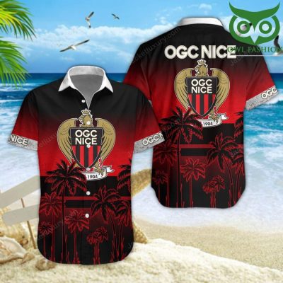 OGC Nice Palm Tree Hawaiian Shirt