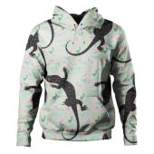 Australia Goanna Hoodie - Aboriginal Goanna Dot Art Colorful Inspired  Hoodie