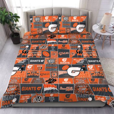 GWS GIANTS Bedding Set Legacy Of The Pride Comic Style