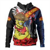 Gold Coast SUNS Hoodie Anzac Day Honor United In Spirit