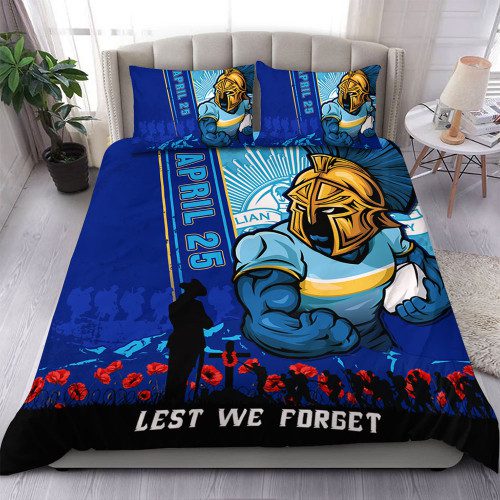 Gold Coast Titans Bedding Set Anzac Day Lest We Forget Strong Fighting Spirit Gold Coast Titans Bedding Set Anzac Day Lest We Forget Strong Fighting Spirit