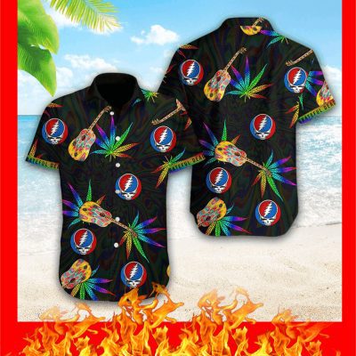 Grateful Dead Guitar Hawaiian Shirt