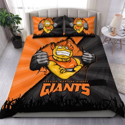 GWS GIANTS Bedding Set Breaking Through Fan Design