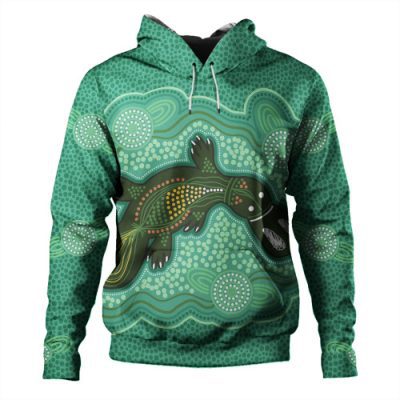 Australia Hoodie - Aboriginal Inspired Platypus