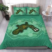 Australia Bedding Set - Aboriginal Inspired Platypus