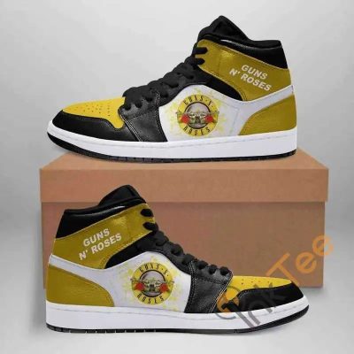 Guns N' Roses Logo Air Jordan 1 High Sneakers