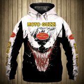 Moto Guzzi Skull Pullover Hoodie V1