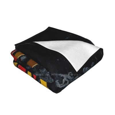 AS Monaco Black Fleece Blanket