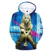 Britney Spears Green Pullover Hoodie