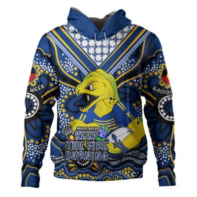 Parramatta Eels Hoodie Aboriginal Inspired Naidoc Week Custom For Die Hard Fan Supporters