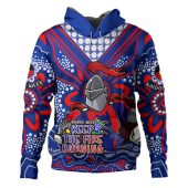 Newcastle Knights Hoodie Aboriginal Inspired Naidoc Week Custom For Die Hard Fan Supporters