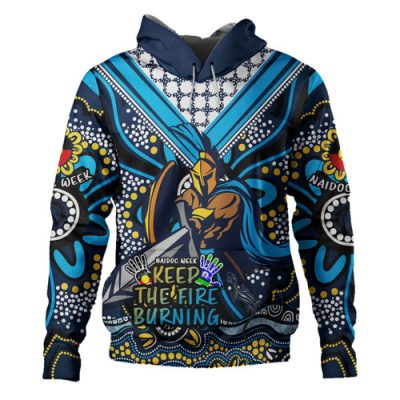 Gold Coast Titans Hoodie Aboriginal Inspired Naidoc Week Custom For Die Hard Fan Supporters