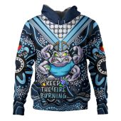 New South Wales Blues Hoodie Aboriginal Inspired Naidoc Week Custom For Die Hard Fan Supporters