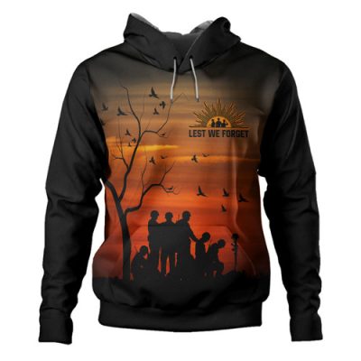 Australia Hoodie - Anzac Day Australia And New Zealand Remembers