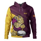 Queensland Maroons Hoodie Custom Team Of Us Die Hard Fan Supporters