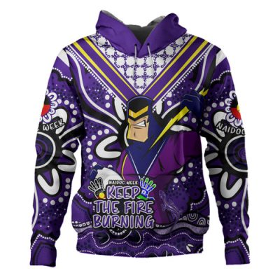 Melbourne Storm Hoodie Aboriginal Inspired Naidoc Week Custom For Die Hard Fan Supporters