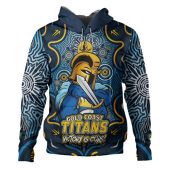 Gold Coast Titans Hoodie Aboriginal Pattern Inspired Victory Is Ours