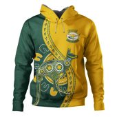 Australia Wallabies Hoodie Custom Go Wallabies Aboriginal Inspired Jersey