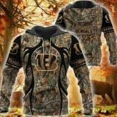 NFL Cincinnati Bengals Forest Pullover Hoodie